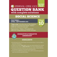 OSWAAL QUESTION BANK WITH COMPLETE SOLUTIONS SOCIAL SCIENCE CLASS 10 TERM 1